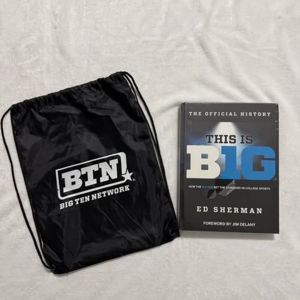 This Is Big The Official History Ed Sherman BIG 10 Book Hardback Drawstring Bag